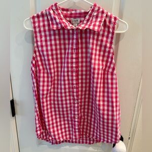 Jcrew hot pink button up